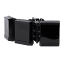 Foco infrarrojo de alcance 100~160m     Iluminación por LEDs de 850 nM     18 Lámparas IR LED     Apertura del haz 15°~45º     Intensidad y umbral regulables     Impermiable IP66 , IK10