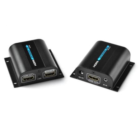 [SAM-3384] Extensor de hasta 50 metros de señal de vídeo y audio HDMI a través de cable de red UTP/STP Cat5/5e/6